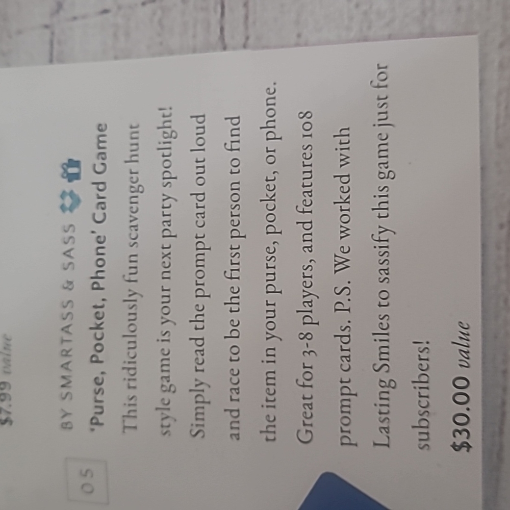 Scavenger hunt card game - Picture 3 of 3